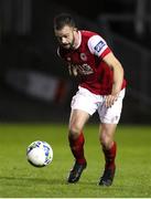 1 November 2020; Robbie Benson of St Patrick's Athletic during the SSE Airtricity League Premier Division match between St. Patrick's Athletic and Dundalk at Richmond Park in Dublin. Photo by Michael P Ryan/Sportsfile