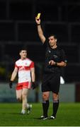 1 November 2020; Referee Sean Hurson during the Ulster GAA Football Senior Championship Quarter-Final match between Derry and Armagh at Celtic Park in Derry. Photo by David Fitzgerald/Sportsfile