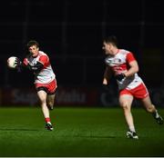 1 November 2020; Brendan Rogers of Derry during the Ulster GAA Football Senior Championship Quarter-Final match between Derry and Armagh at Celtic Park in Derry. Photo by David Fitzgerald/Sportsfile