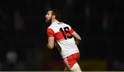 1 November 2020; Niall Loughlin of Derry during the Ulster GAA Football Senior Championship Quarter-Final match between Derry and Armagh at Celtic Park in Derry. Photo by David Fitzgerald/Sportsfile