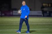 2 November 2020: Leinster senior coach Stuart Lancaster prior to the Guinness PRO14 match between Glasgow Warriors and Leinster at Scotstoun Stadium in Glasgow, Scotland. Photo by Ross Parker/Sportsfile
