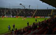 1 November 2020; A general view during the Ulster GAA Football Senior Championship Quarter-Final match between Derry and Armagh at Celtic Park in Derry. Photo by David Fitzgerald/Sportsfile