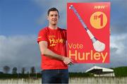 3 November 2020; Tipperary hurler Séamus Callanan and Wexford hurler Lee Chin hit the campaign trail as they kicked off NOW TV’s Hurl v Hurley campaign which will see the nation vote on what is the definitive term for a hurler’s most prized possession! The two All-Stars will spend the next week canvassing the Irish public to decide what it is we should call a camán with Lee backing Hurl and Séamus putting his support behind Hurley. The result of the poll will be revealed to the public on November 12th. To have your say visit HurlvHurley.com where you can cast your vote right now! Pictured is Tipperary hurler Séamus Callanan at Drom and Inch GAA Club in Tipperary. Photo by Sam Barnes/Sportsfile
