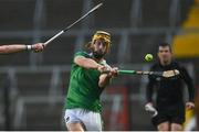 1 November 2020; Tom Morrissey of Limerick in action against  Brendan Maher of Tipperary during the Munster GAA Hurling Senior Championship Semi-Final match between Tipperary and Limerick at Páirc Uí Chaoimh in Cork. Photo by Brendan Moran/Sportsfile
