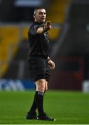 1 November 2020; Referee Liam Gordon during the Munster GAA Hurling Senior Championship Semi-Final match between Tipperary and Limerick at Páirc Uí Chaoimh in Cork. Photo by Brendan Moran/Sportsfile