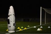 27 October 2020; Training equipment on the pitch prior to the SSE Airtricity League First Division match between Athlone Town and Bray Wanderers at Athlone Town Stadium in Athlone, Westmeath. Photo by Eóin Noonan/Sportsfile