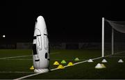 27 October 2020; Training equipment on the pitch prior to the SSE Airtricity League First Division match between Athlone Town and Bray Wanderers at Athlone Town Stadium in Athlone, Westmeath. Photo by Eóin Noonan/Sportsfile