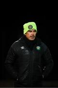 27 October 2020; Bray Wanderers coach Denis Hyland during the SSE Airtricity League First Division match between Athlone Town and Bray Wanderers at Athlone Town Stadium in Athlone, Westmeath. Photo by Eóin Noonan/Sportsfile