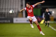4 November 2020; Jordan Gibson of St Patrick's Athletic during the SSE Airtricity League Premier Division match between Shamrock Rovers and St Patrick's Athletic at Tallaght Stadium in Dublin. Photo by Stephen McCarthy/Sportsfile