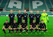 5 November 2020; The Dundalk team prior to the UEFA Europa League Group B match between SK Rapid Wien and Dundalk at Allianz Stadion in Vienna, Austria. Photo by Vid Ponikvar/Sportsfile