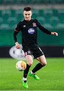 5 November 2020; Darragh Leahy of Dundalk during the UEFA Europa League Group B match between SK Rapid Wien and Dundalk at Allianz Stadion in Vienna, Austria. Photo by Vid Ponikvar/Sportsfile