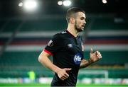 5 November 2020; Michael Duffy of Dundalk during the UEFA Europa League Group B match between SK Rapid Wien and Dundalk at Allianz Stadion in Vienna, Austria. Photo by Vid Ponikvar/Sportsfile
