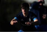 6 November 2020; Dan Sheehan during Leinster Rugby squad training at UCD in Dublin. Photo by Ramsey Cardy/Sportsfile