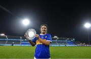 6 November 2020; Roisin Howard of Tipperary with the Player of the Match award following the TG4 All-Ireland Ladies Senior Football Championship Fixture between Monaghan and Tipperary, at Parnell Park, Dublin.  Photo by Eóin Noonan/Sportsfile