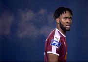6 November 2020; Carlton Ubaezuonu of Galway United during the SSE Airtricity League First Division Play-off Final match between Galway United and Longford Town at the UCD Bowl in Belfield, Dublin. Photo by Stephen McCarthy/Sportsfile