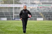 7 November 2020; Derry manager Johnny McEvoy walks the pitch ahead of during the Christy Ring Cup Round 2B match between Derry and Offaly at Páirc Esler in Newry, Down. Photo by Sam Barnes/Sportsfile