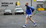7 November 2020; Liam Senior of Laois arrives prior to the GAA Hurling All-Ireland Senior Championship Qualifier Round 1 match between Clare and Laois at UPMC Nowlan Park in Kilkenny. Photo by Brendan Moran/Sportsfile