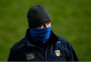 7 November 2020; Antrim manager Lenny Harbinson during the Ulster GAA Football Senior Championship Quarter-Final match between Cavan and Antrim at Kingspan Breffni in Cavan. Photo by Ramsey Cardy/Sportsfile