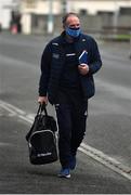 7 November 2020; Dublin manager Mattie Kenny arrives ahead of the GAA Hurling All-Ireland Senior Championship Qualifier Round 1 match between Dublin and Cork at Semple Stadium in Thurles, Tipperary. Photo by Daire Brennan/Sportsfile