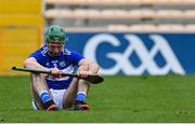 7 November 2020; A dejected Patrick Purcell of Laois after the GAA Hurling All-Ireland Senior Championship Qualifier Round 1 match between Clare and Laois at UPMC Nowlan Park in Kilkenny. Photo by Brendan Moran/Sportsfile