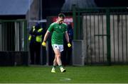 7 November 2020; Séamus O'Carroll of Limerick reacts after he missed a kick for a point from a mark late in the second half of extra-time during the Munster GAA Football Senior Championship Semi-Final match between Limerick and Tipperary at LIT Gaelic Grounds in Limerick. Photo by Piaras Ó Mídheach/Sportsfile