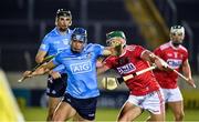 7 November 2020; Eoghan O’Donnell of Dublin in action against Aidan Walsh of Cork during the GAA Hurling All-Ireland Senior Championship Qualifier Round 1 match between Dublin and Cork at Semple Stadium in Thurles, Tipperary. Photo by Daire Brennan/Sportsfile