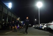 7 November 2020; Dublin captain Stephen Cluxton leads the team through the car park to the warm up prior to the Leinster GAA Football Senior Championship Quarter-Final match between Dublin and Westmeath at MW Hire O'Moore Park in Portlaoise, Laois. Photo by Harry Murphy/Sportsfile
