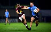 7 November 2020; Ciarán Kilkenny of Dublin in action against David Lynch of Westmeath the Leinster GAA Football Senior Championship Quarter-Final match between Dublin and Westmeath at MW Hire O'Moore Park in Portlaoise, Laois. Photo by David Fitzgerald/Sportsfile