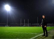 7 November 2020; Westmeath manager Jack Cooney during the Leinster GAA Football Senior Championship Quarter-Final match between Dublin and Westmeath at MW Hire O'Moore Park in Portlaoise, Laois. Photo by David Fitzgerald/Sportsfile