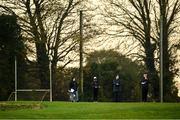 7 November 2020; Match analysts during the TG4 All-Ireland Senior Ladies Football Championship Round 2 match between Dublin and Waterford at Baltinglass GAA Club in Baltinglass, Wicklow. Photo by Stephen McCarthy/Sportsfile