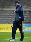 7 November 2020; Clare coach Sean Treacy prior to the GAA Hurling All-Ireland Senior Championship Qualifier Round 1 match between Clare and Laois at UPMC Nowlan Park in Kilkenny. Photo by Brendan Moran/Sportsfile