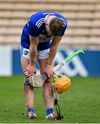 7 November 2020; A dejected Mark Kavanagh of Laois after the GAA Hurling All-Ireland Senior Championship Qualifier Round 1 match between Clare and Laois at UPMC Nowlan Park in Kilkenny. Photo by Brendan Moran/Sportsfile