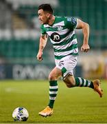7 November 2020; Aaron Greene of Shamrock Rovers during the SSE Airtricity League Premier Division match between Shamrock Rovers and Derry City at Tallaght Stadium in Dublin. Photo by Seb Daly/Sportsfile