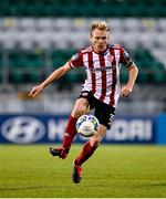7 November 2020; Conor McCormack of Derry City during the SSE Airtricity League Premier Division match between Shamrock Rovers and Derry City at Tallaght Stadium in Dublin. Photo by Seb Daly/Sportsfile