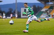 7 November 2020; Sean Kavanagh of Shamrock Rovers during the SSE Airtricity League Premier Division match between Shamrock Rovers and Derry City at Tallaght Stadium in Dublin. Photo by Seb Daly/Sportsfile