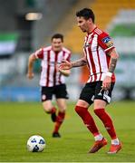 7 November 2020; Adam Hammill of Derry City during the SSE Airtricity League Premier Division match between Shamrock Rovers and Derry City at Tallaght Stadium in Dublin. Photo by Seb Daly/Sportsfile