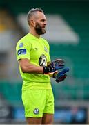 7 November 2020; Alan Mannus of Shamrock Rovers during the SSE Airtricity League Premier Division match between Shamrock Rovers and Derry City at Tallaght Stadium in Dublin. Photo by Seb Daly/Sportsfile