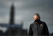 8 November 2020; Mayo manager James Horan prior to the Connacht GAA Football Senior Championship Semi-Final match between Roscommon and Mayo at Dr Hyde Park in Roscommon. Photo by Harry Murphy/Sportsfile