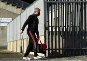 8 November 2020; Mayo manager James Horan arrives prior to the Connacht GAA Football Senior Championship Semi-Final match between Roscommon and Mayo at Dr Hyde Park in Roscommon. Photo by Harry Murphy/Sportsfile