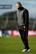 8 November 2020; Mayo manager James Horan inspects the pitch prior to the Connacht GAA Football Senior Championship Semi-Final match between Roscommon and Mayo at Dr Hyde Park in Roscommon. Photo by Harry Murphy/Sportsfile