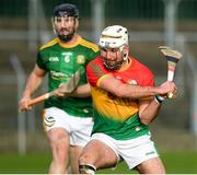 7 November 2020; Chris Nolan of Carlow during the Joe McDonagh Cup Round 3 match between Carlow and Meath at Netwatch Cullen Park in Carlow. Photo by Matt Browne/Sportsfile
