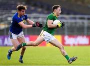 8 November 2020; David Toner of Meath in action against Conor Byrne of Wicklow during the Leinster GAA Football Senior Championship Quarter-Final match between Wicklow and Meath at the County Grounds in Aughrim, Wicklow. Photo by Matt Browne/Sportsfile