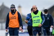 8 November 2020; Roscommon manager Anthony Cunningham, right, and selector Iain Daly during the Connacht GAA Football Senior Championship Semi-Final match between Roscommon and Mayo at Dr Hyde Park in Roscommon. Photo by Ramsey Cardy/Sportsfile