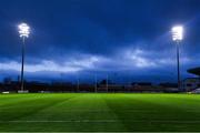 8 November 2020; A general view of the pitch before the Leinster GAA Football Senior Championship Quarter-Final match between Offaly and Kildare at MW Hire O'Moore Park in Portlaoise, Laois. Photo by Piaras Ó Mídheach/Sportsfile