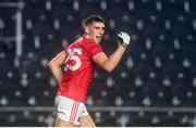 8 November 2020; Mark Keane of Cork celebrates after scoring his side's first goal during the Munster GAA Football Senior Championship Semi-Final match between Cork and Kerry at Páirc Uí Chaoimh in Cork. Photo by Eóin Noonan/Sportsfile