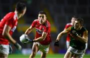 8 November 2020; Mark Collins of Cork in action against Gavin White of Kerry during the Munster GAA Football Senior Championship Semi-Final match between Cork and Kerry at Páirc Uí Chaoimh in Cork. Photo by Brendan Moran/Sportsfile