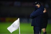 7 November 2020; Dublin manager Dessie Farrell during the Leinster GAA Football Senior Championship Quarter-Final match between Dublin and Westmeath at MW Hire O'Moore Park in Portlaoise, Laois. Photo by David Fitzgerald/Sportsfile
