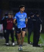 7 November 2020; Eric Lowndes of Dublin waits to come on as a substitute during the Leinster GAA Football Senior Championship Quarter-Final match between Dublin and Westmeath at MW Hire O'Moore Park in Portlaoise, Laois. Photo by David Fitzgerald/Sportsfile