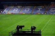 7 November 2020; General view inside the stadium during the Leinster GAA Football Senior Championship Quarter-Final match between Dublin and Westmeath at MW Hire O'Moore Park in Portlaoise, Laois. Photo by Harry Murphy/Sportsfile