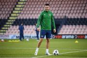 9 November 2020; John Egan during a Republic of Ireland training session at The Hive in Barnet, England. Photo by Stephen McCarthy/Sportsfile